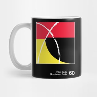 Sketches of Spain - Minimal Style Graphic Artwork Mug